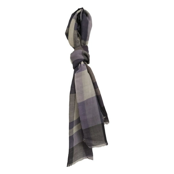Home&Manor 100% Cotton and Polyester Scarf, Wrap, Throw, Shawl