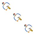 thumbnail image 2 of maskred for AC Charge Hose for Gauge, Car Kit R134A for Recharge Style A 3Set, 2 of 6