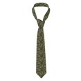 thumbnail image 1 of Balery Green Snake Skin Corbata Clásica de Seda para Hombre, Corbata Tejida Jacquard, Corbatas Formales para Negocios y Bodas, 1 of 7