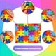 thumbnail image 4 of Juguete de tela sensorial para aliviar el estrés Youyole Fidget Marble Maze, 4 of 7