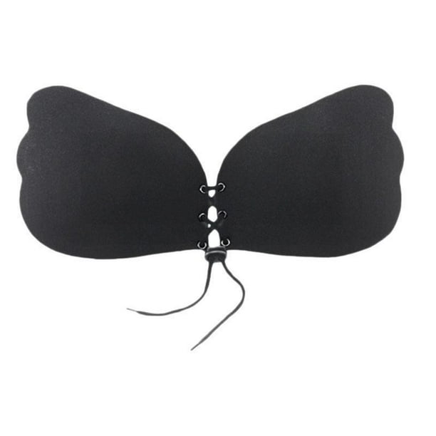 Women's Silicone Push-Up Strapless Backless Self-Adhesive Gel Magic Stick  Invisible Bra 