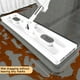 thumbnail image 5 of 2/4/6 Uds almohadillas de microfibra fregona para suelo de madera dura tubo de acero inoxidable fregona plana para suelo, 5 of 9
