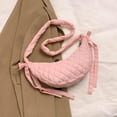 thumbnail image 4 of CoCoMangos Puffer Quilted Crossbody Bag Crescent Shoulder Bag for Women Puffy Hobo Bag Quilted Bags Crescent Purse, 4 of 6