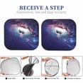thumbnail image 6 of Sikiie Planets Stars And Galaxies Print Foldable Car Windshield Sun Visor, Car Window Sunshade Suitable for Sedan, SUV and Truck Car Accessories-Large, 6 of 6