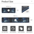 thumbnail image 3 of Yayeee Faucet Mat for Kitchen Sink 14.7" Diatomite Long Splash Guard Pad, Window Earth, 3 of 7