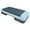 Gray, variant on Height Adjustable Workout Aerobic Stepper with 2 Risers ,Versatile Platform with Non-skid Rubber Feet for Home Gym Fitness Training, Red