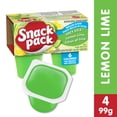 thumbnail image 1 of Snack Pack® Juicy Gels® Reduced Sugar Lemon Lime Fruit Juice Cups, 1 of 8