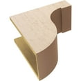 thumbnail image 6 of 9"W x 18"D x 18"H Classic Del Monte Rough Cedar Woodgrain TimberThane Corbel, Primed Tan, 6 of 6