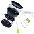 thumbnail image 4 of MasteelfCA 9pcs 6 Inch Air Fryer with Non-Stick Cake Pan Kitchen Tools Set Air Fryer Kit, 4 of 7