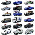 thumbnail image 1 of MesaSe Boc Car Model Realistic Simple Operation Alloy Police Car Model Kids Toy for Interactive Play, 1 of 9