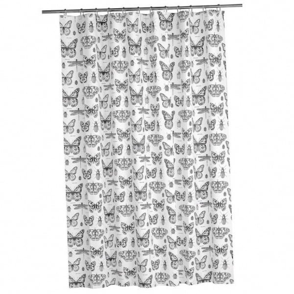 Ikea Sommarmalva Shower Curtain Water, Does Ikea Have Shower Curtains