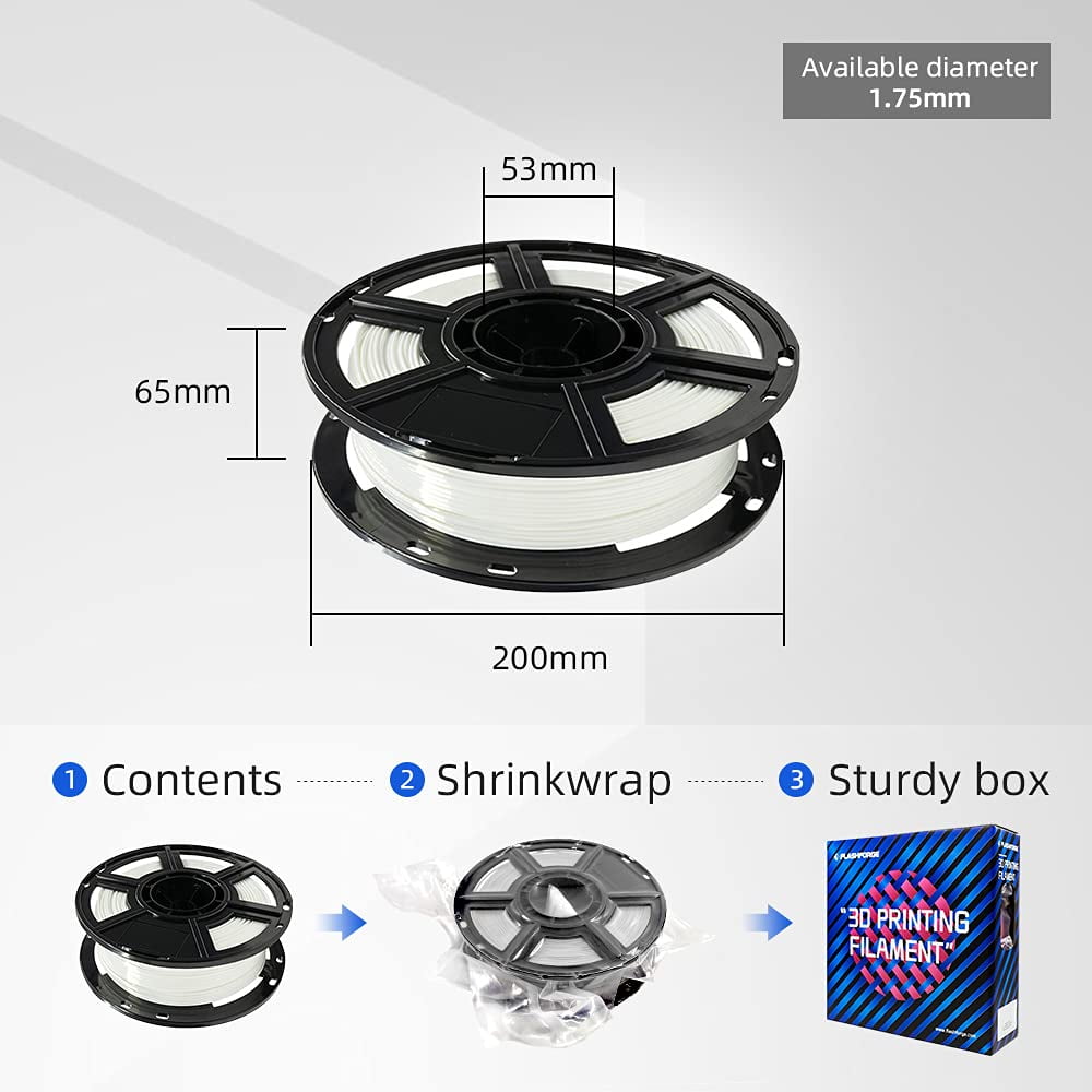 Flashforge Silk PLA Filament 1.75mm, 1KG/2.2lbs Silk PLA 3D Printer Filament, Rainbow Candy