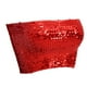 thumbnail image 1 of Blusa tubo con lentejuelas y hombros descubiertos para mujer, chaleco de fiesta cruzado en el pecho elástico rojo, 1 of 9