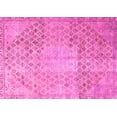 thumbnail image 1 of Ahgly Company Indoor Rectangle Persian Pink Traditional Area Rugs, 8' x 10', 1 of 4