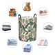 thumbnail image 4 of Balery Palm Trees and Tropical Cesta de ropa redonda con asas, impermeable, independiente, para ropa, juguetes, dormitorio y familia-Small, 4 of 6