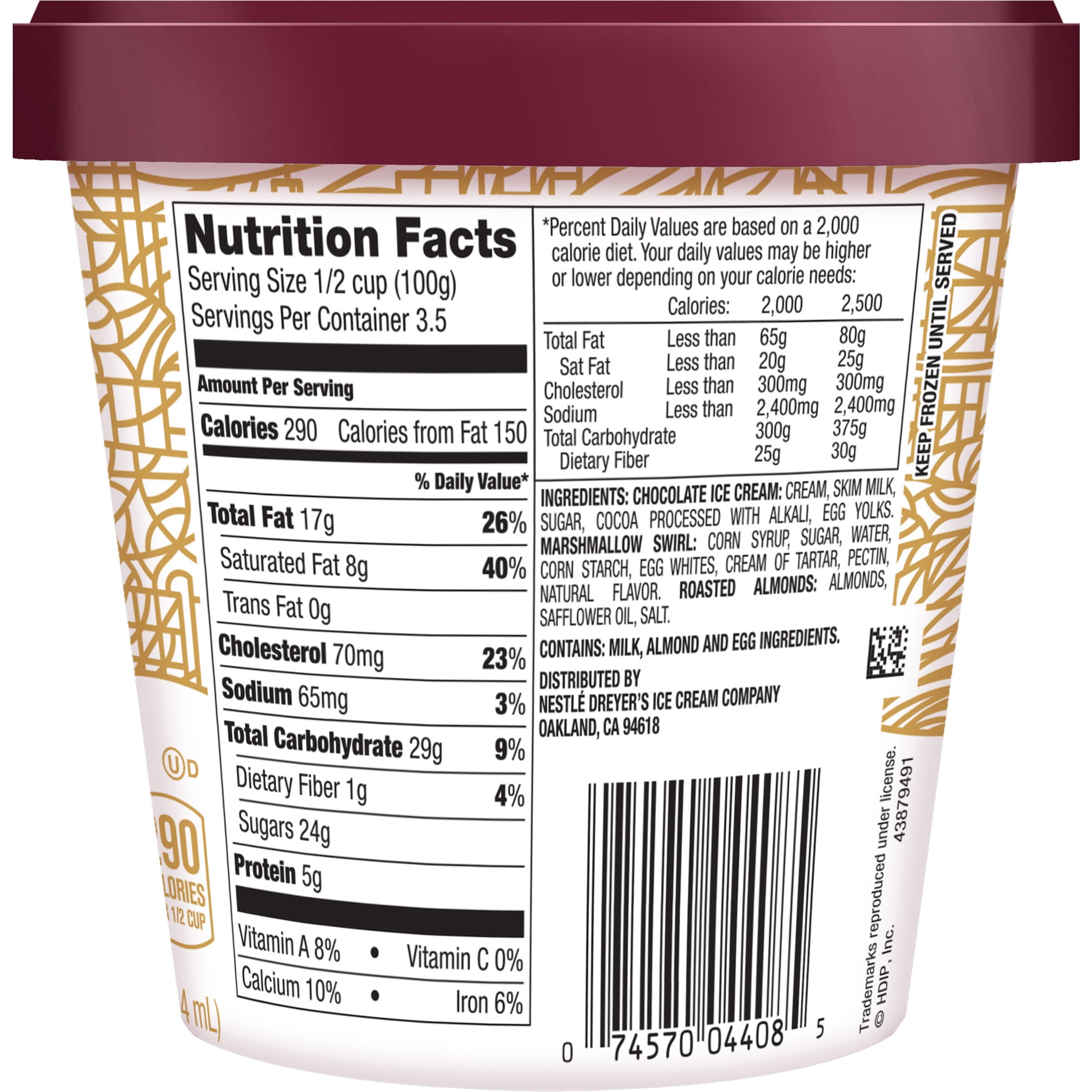 Haagen Dazs Nutrition Mini Cups Nutrition Ftempo