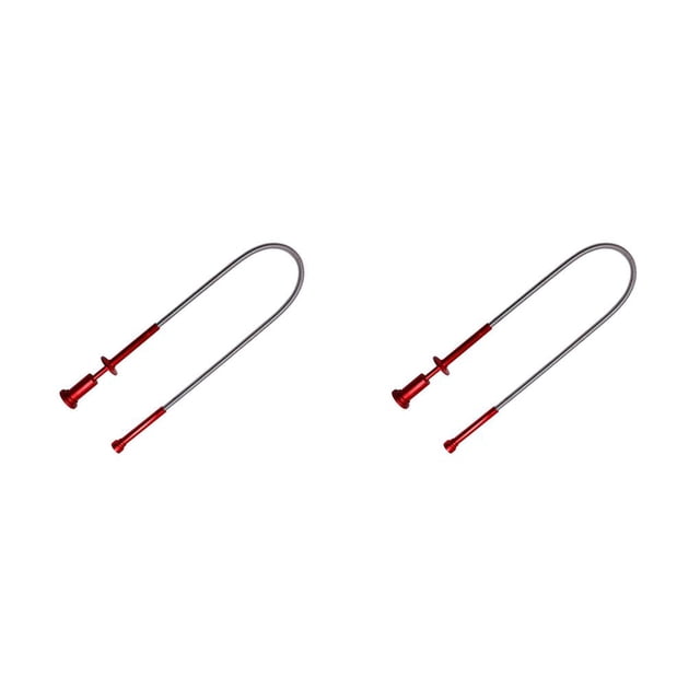 Herramienta de recolección de metal Eigraketly con Luz LED Color sólido Rojo 2Conjunto