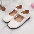 thumbnail image 2 of MZXELPRJD Size 13 Girls Sandals Toddler Mary Jane Shoes Girls Black Ballet Shoes for Girls Church Shoes Kid Shoes Boy Girls White 9-9.5 Years, 2 of 9