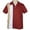 maroon+coffe+white, variant on Bowling Shirts Club Panel Vintage Style USA