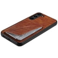 thumbnail image 3 of for Samsung Galaxy A14 Leather Phone Case Back Cover, Classic Croc-printed Check Crocodile Pattern Magnetic Foldable Hidden ID Credit Card Holder Slot, Kickstand Support, 3 of 8