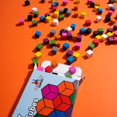 thumbnail image 4 of Cubos de madera Apostrophe Games 100 multicolores con caja, 4 of 4