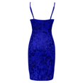 thumbnail image 4 of 2024 New Solid Color Long Sleeveless Fashion Slim Temperament Skirt Evening Dress Fertility Dress Lace Vintage Long Prom Evening Dresses Wedding Gowns Cape Long Dresses for Women Champagne Formal, 4 of 4
