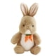 thumbnail image 4 of Animales de peluche, almohadas para acurrucarse, recuerdos de fiesta de Pascua, conejo de peluche suave decorativo Caqui, 4 of 9