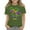 Dark Green, variant on CCRFTGI Mardi Gras Shirt for Child Girls Size 10-12 Cute Carnival Graphic Shirts Fashion Beads Tee Holiday Crewneck Carnival T-Shirt White 7-8 Years