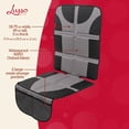 thumbnail image 4 of Funda para asiento de auto Lusso Gear universal impermeable gris, 4 of 9