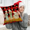 thumbnail image 2 of Qocolhg Christmas Throw Pillow Covers 16x16 inch, Xmas Jesus Throw Pillow Covers, Holy Night Jesus Religious Home Decor, Christian Cushion Case Decor, Winter Throw Pillow Cases Decor, 2 of 5
