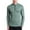 #461-Army Green, variant on Handshe Men's Solid Color Sport Dry-Fit Half-Zip Long Sleeve Shirt with Stand Collar, Quick-Dry Athletic Top for Men, Workout Hiking Running Performance Apparel