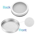thumbnail image 2 of 4Set Sprouting Lids for Canning Jar Silver Round Rust-free Mesh Home Use, 2 of 8