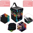 thumbnail image 2 of Rhinoceros Foldable with Lid Leak-Proof Hanging Storage Bag Mini Trash Can Car Trash Bin Trash Can for Car, 2 of 6