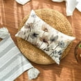 thumbnail image 2 of Poppy Flowers Chinoiserie Throw Pillow Cover, 12 x 20 Inch Spring Seasonal Leaves Cushion Case Decoration for Sofa Couch Farmhouse, 2 of 6