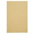 thumbnail image 1 of Colonial Mills Rug H833R024X120S Simply Home Solid - Pale Banana 2 ft. x 10 ft. Braided Rug, 1 of 1