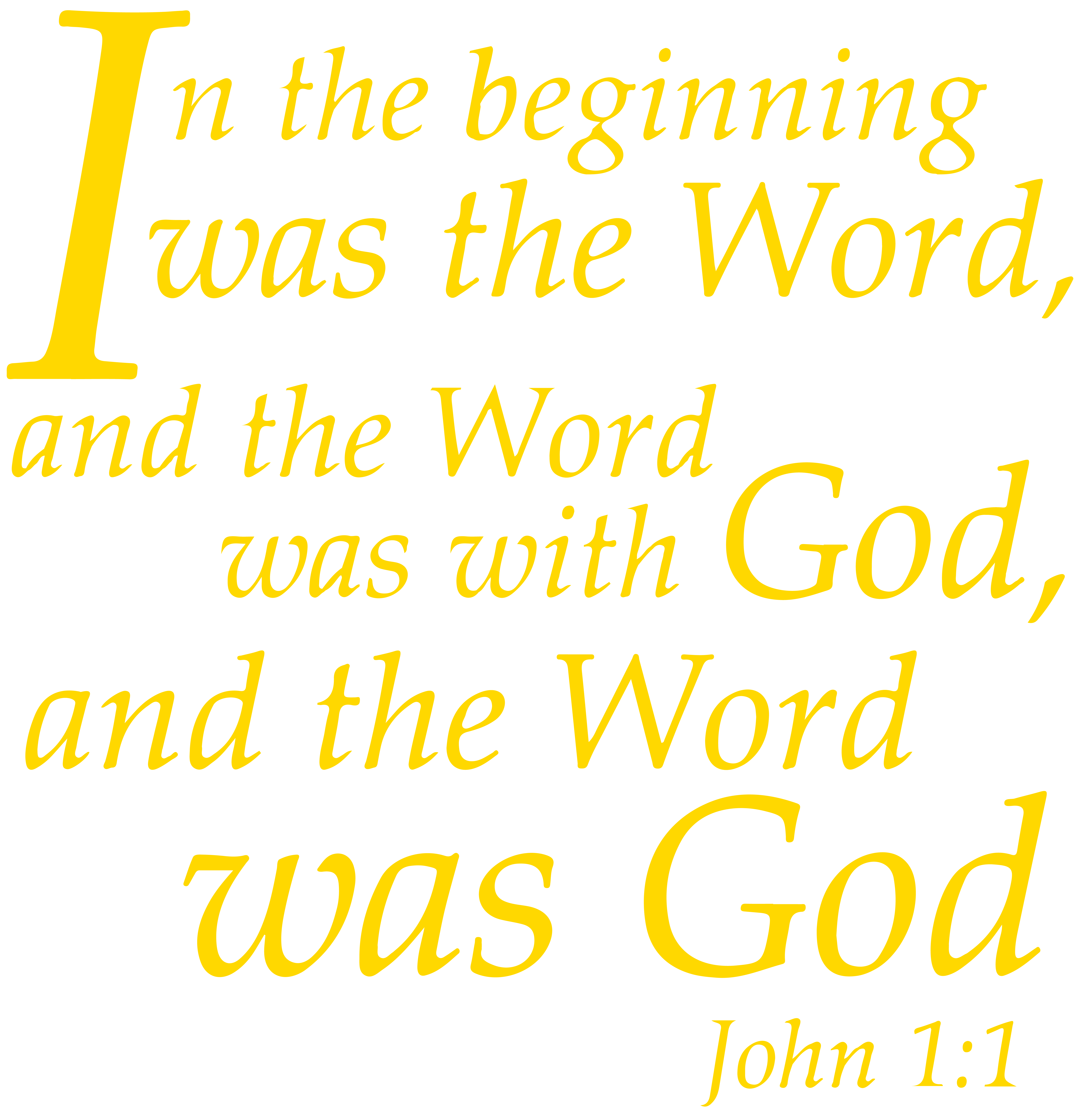 John 1 1 In The Beginning I Was The Word And Vinyl Decal Sticker john-1-1-in-the-beginning-i-was-the-word-and-vinyl-decal-sticker