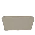 thumbnail image 2 of Ecobo 13.8 inches Eco-Friendly Rectangular Planter box, Elemento Indoor/Outdoor use, Durable, Versatile & Lightweight, Designed by Brazilian Artisans, Contemporary All-Weather Desgn - Beige, 2 of 6