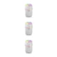 thumbnail image 3 of Humidificador de aire Bearachild 300ml difusor de escritorio con luz nocturna Blanco 3Conjunto, 3 of 6