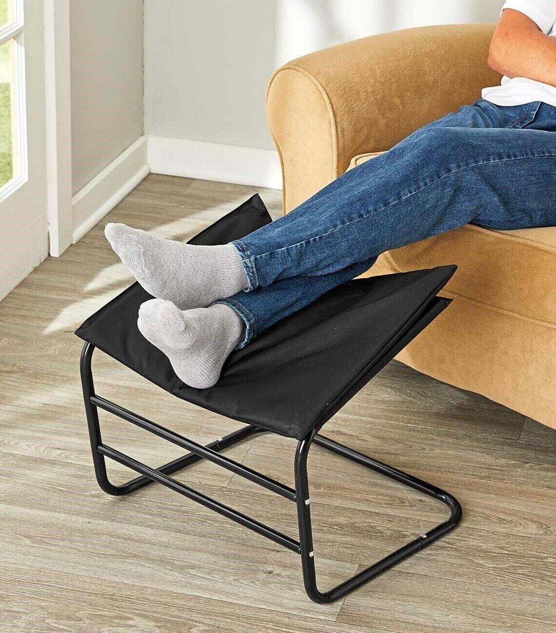CRXX Supportive Padded Leg Rest Foot Stool Relaxation Improve Circulation Ottoman NEW