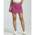 thumbnail image 2 of Real Essentials 3 Pack:Women's 14" Pleated Tennis Skorts Golf Skirt High Waisted Athletic Running Casual Shorts with Pockets, 2 of 6