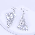 thumbnail image 1 of IFANLANDOR Aretes Colgantes Cuadrados Con Lentejuelas Y En Para Eventos Especiales, 1 of 8