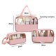 thumbnail image 2 of Conjunto de 3 piezas, bolsa de almacenamiento multifuncional de viaje impermeable transparente portátil, bolsa de lavado a cuadros para mujer, 2 of 5