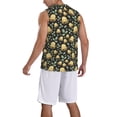 thumbnail image 2 of Honeii Octopuses And Leaves print basktball shirt for men and women, Unisex basketball jersey for Theme party-4X-Large, 2 of 6