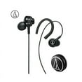 thumbnail image 1 of Original Audio-Technica ATH-COR150 Wired Earphone In-ear Sport Headset Adjustable Ear-hook Headphone Sweatproof Design Black, 1 of 5