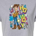 thumbnail image 3 of Toy Story 4 - Woody Howdy - Juniors Cropped Cotton Blend T-Shirt, 3 of 5