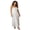 White, variant on LMLYSoH Women Summer Long Bandeau Dress White Off Shoulder Strapless Slim Mesh Sequins Slit Tube Top Dress