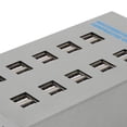 thumbnail image 1 of Risegun Powered USB Hub Acero Inoxidable Multifuncional 10 Puertos USB Smart Hub Splitter Puerto De Carga Adaptador De Corriente, 1 of 8
