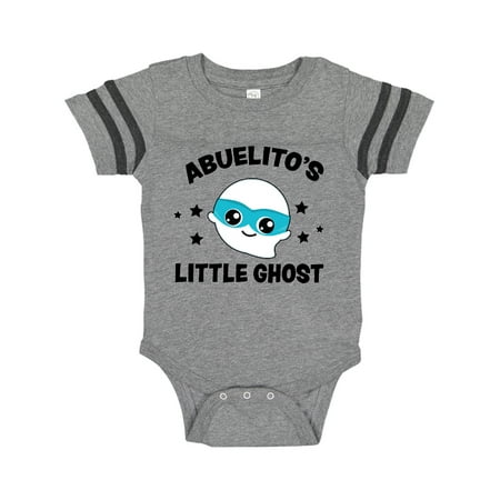 

Inktastic Cute Abuelito s Little Ghost with Stars Gift Baby Boy or Baby Girl Bodysuit