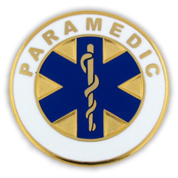 PinMart's Paramedic Star of Life and Rod of Asclepius Lapel Pin