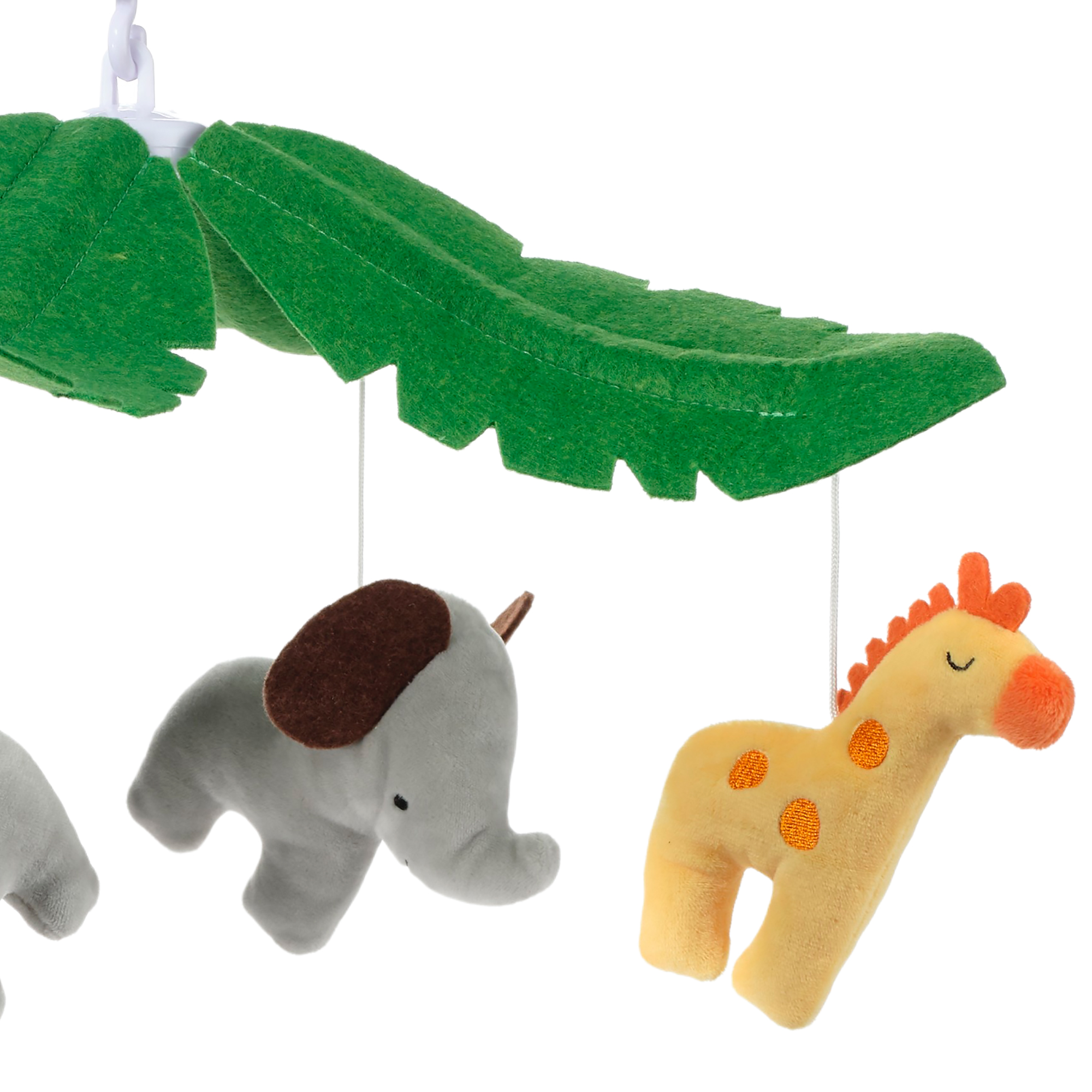 Bedtime Originals Lollipop Jungle Musical Baby Crib Mobile Soother Toy